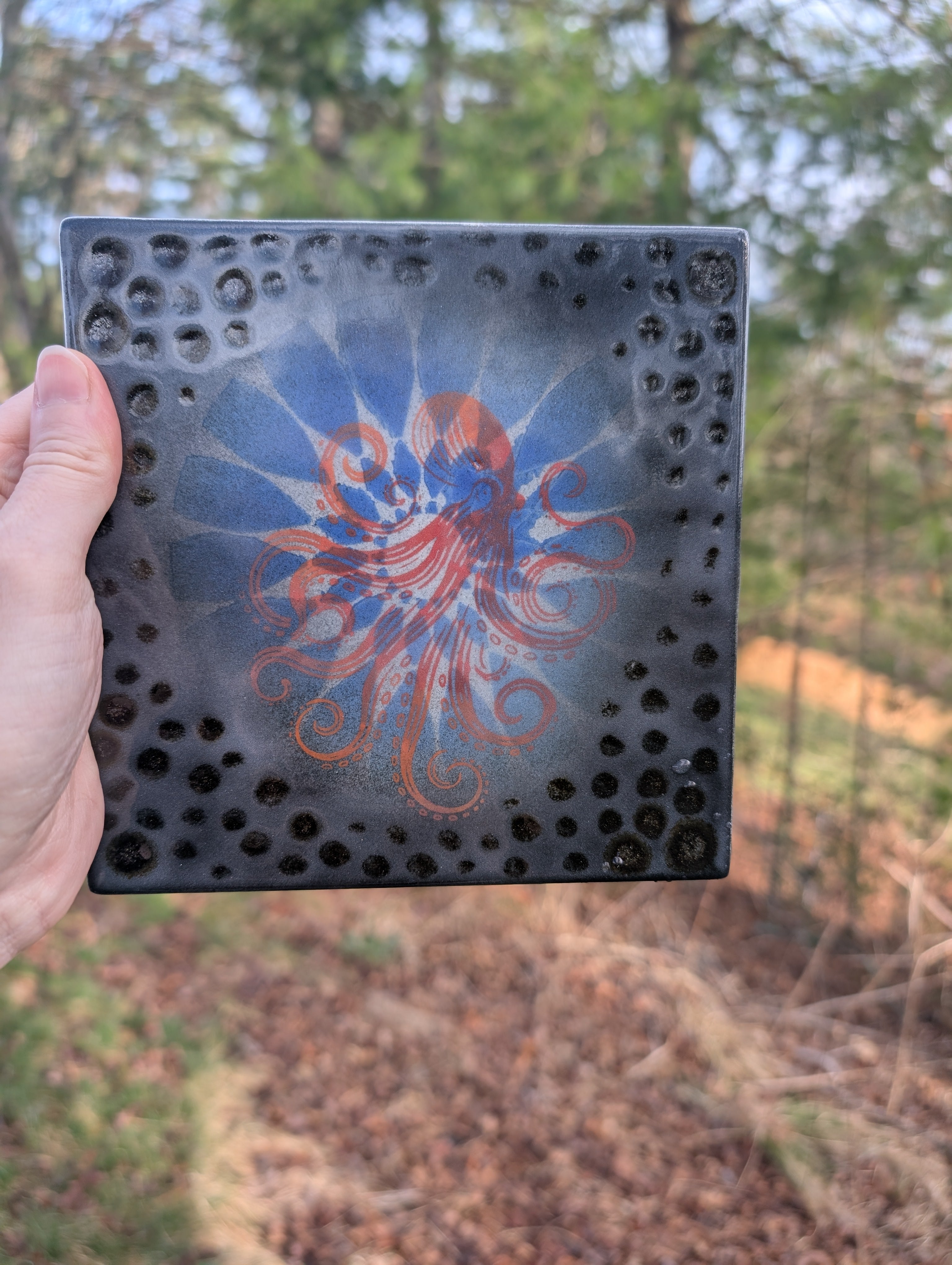 #11 Octopus Tile / Trivet