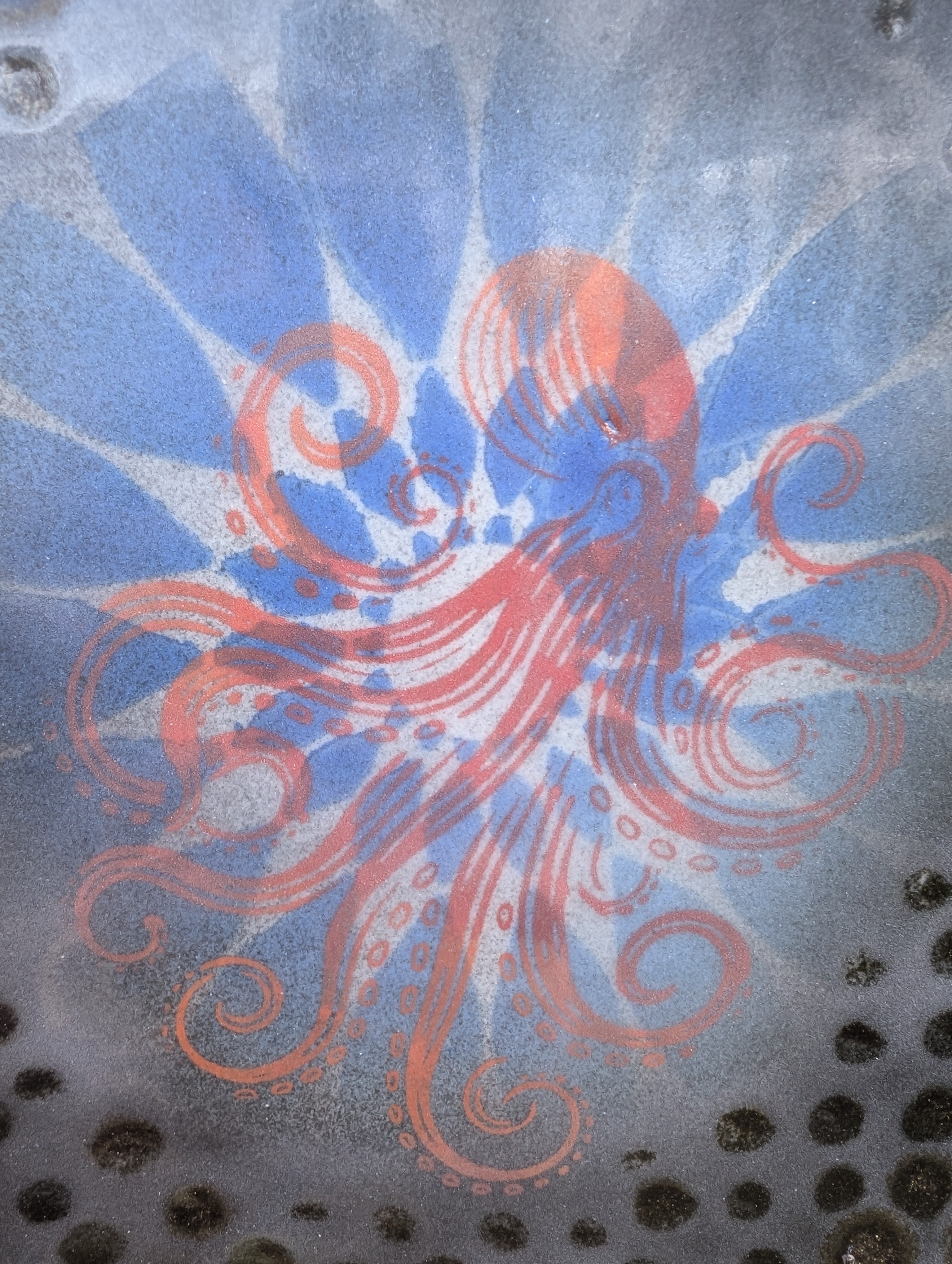 #11 Octopus Tile / Trivet