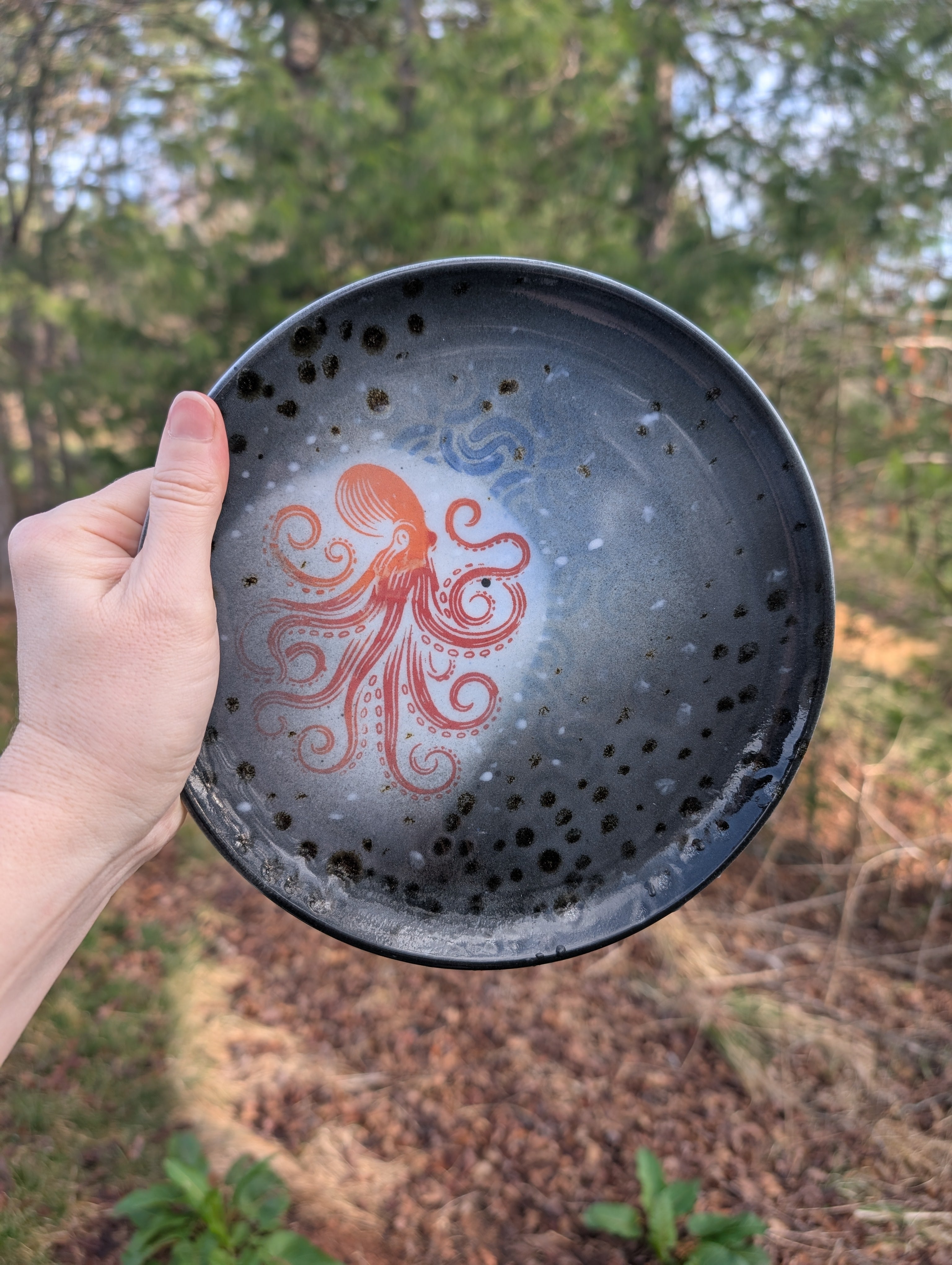 #10 Octopus Salad Plate