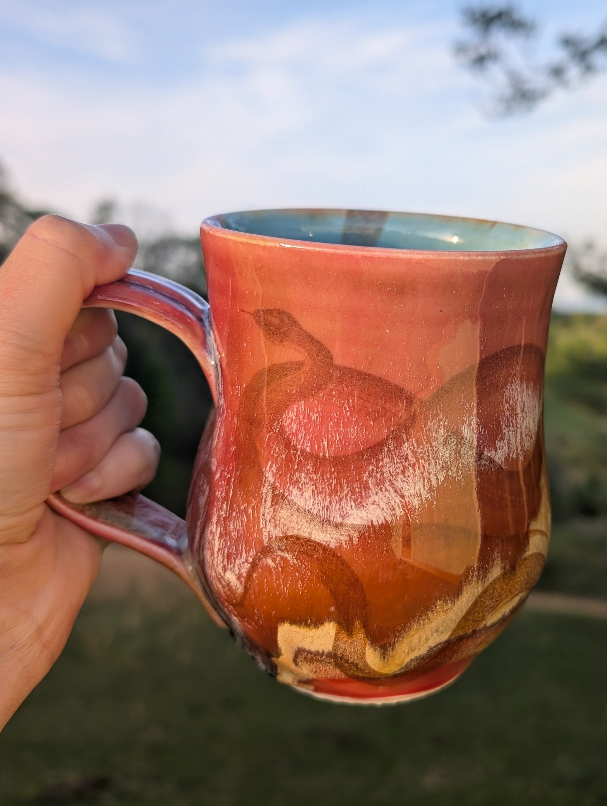 18oz Hidden Snakes (Scientific Illustration) - Porcelain Mug