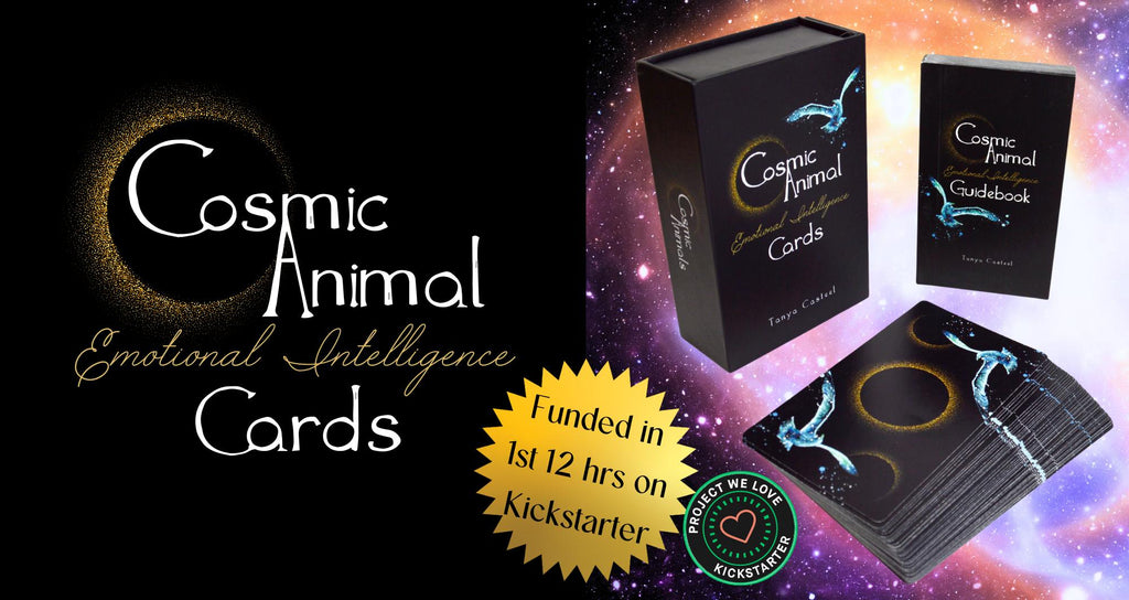 Cosmic Animal Cards & Guidebook - Oracle Deck for Emotional Intelligence