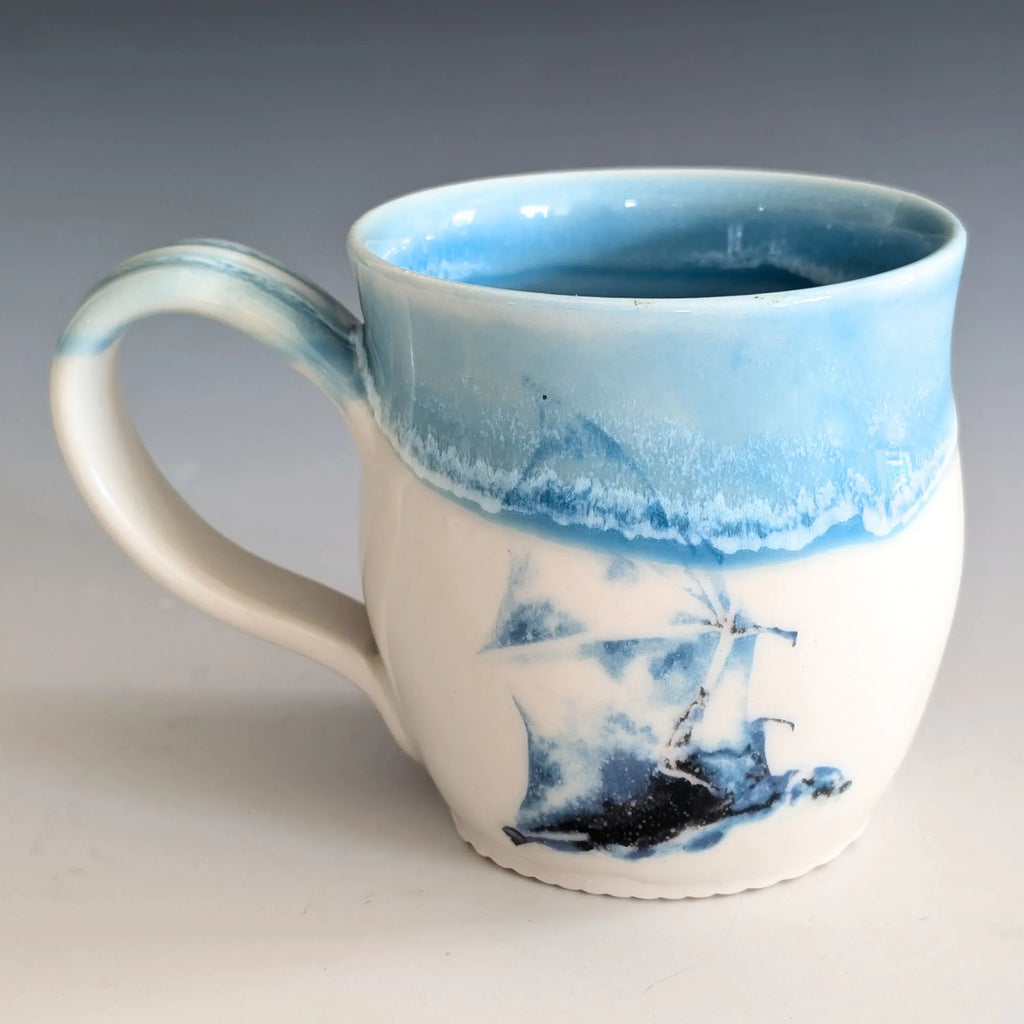 Porcelain Mug - Bat (Watercolor)