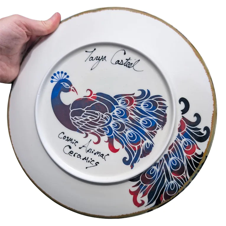 Blue Jay Dinner Plate, 10.5 inch