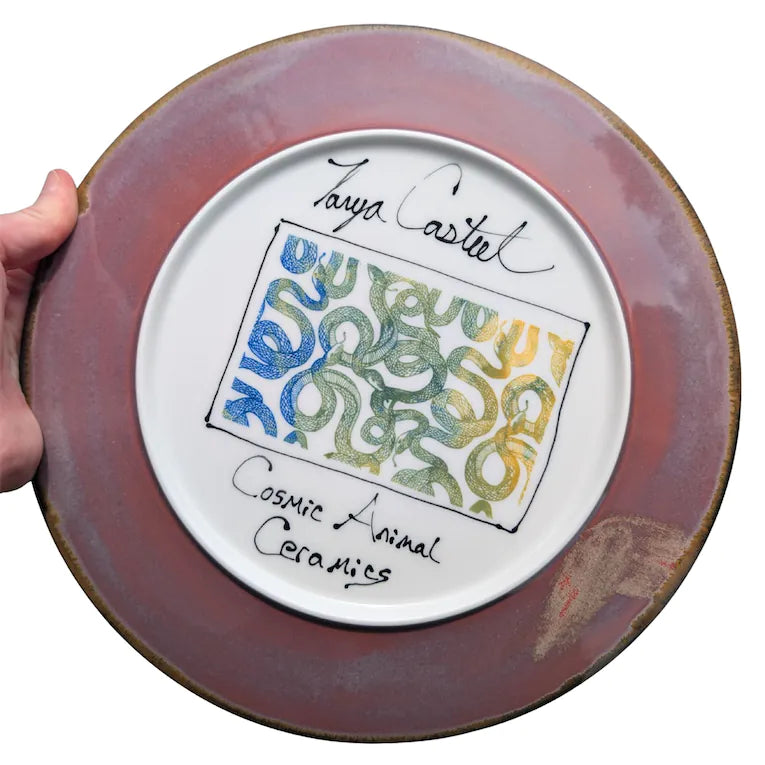 Caracal Cat Dinner Plate, 10.5 inch