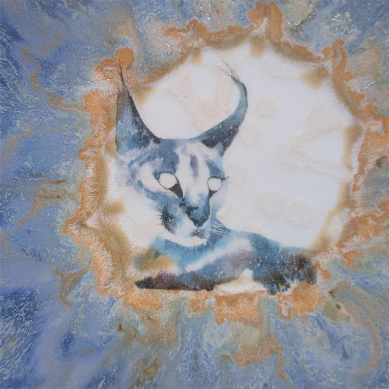 Caracal Cat Dinner Plate, 10.5 inch