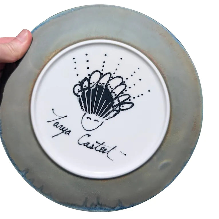 Caracal Cat, Everyday Plate, 8 inch