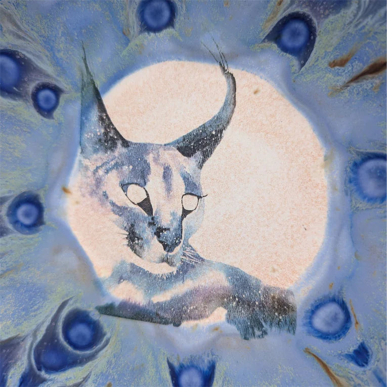 Caracal Cat, Everyday Plate, 8 inch