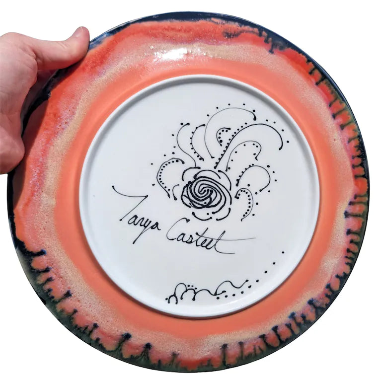 Coyote Dinner Plate, 10.5 inch