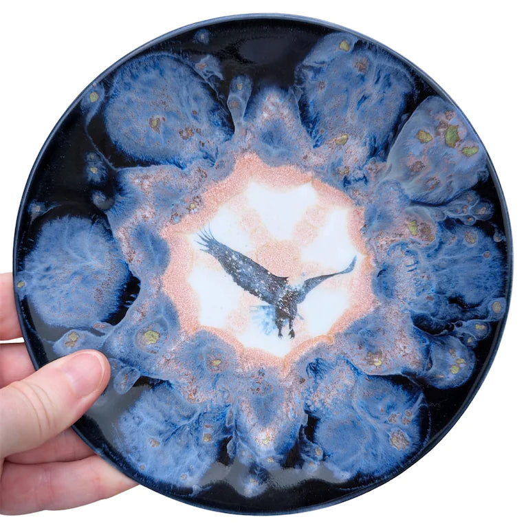 Eagle, Snack Plate, 6 inch