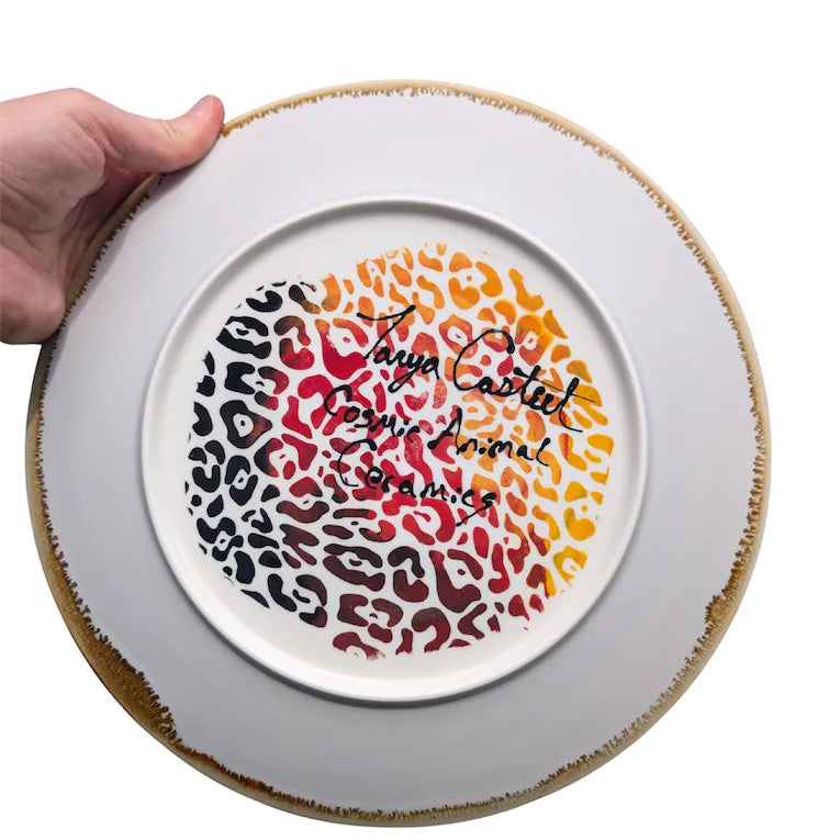 Jaguar Dinner Plate, 10.5 inch