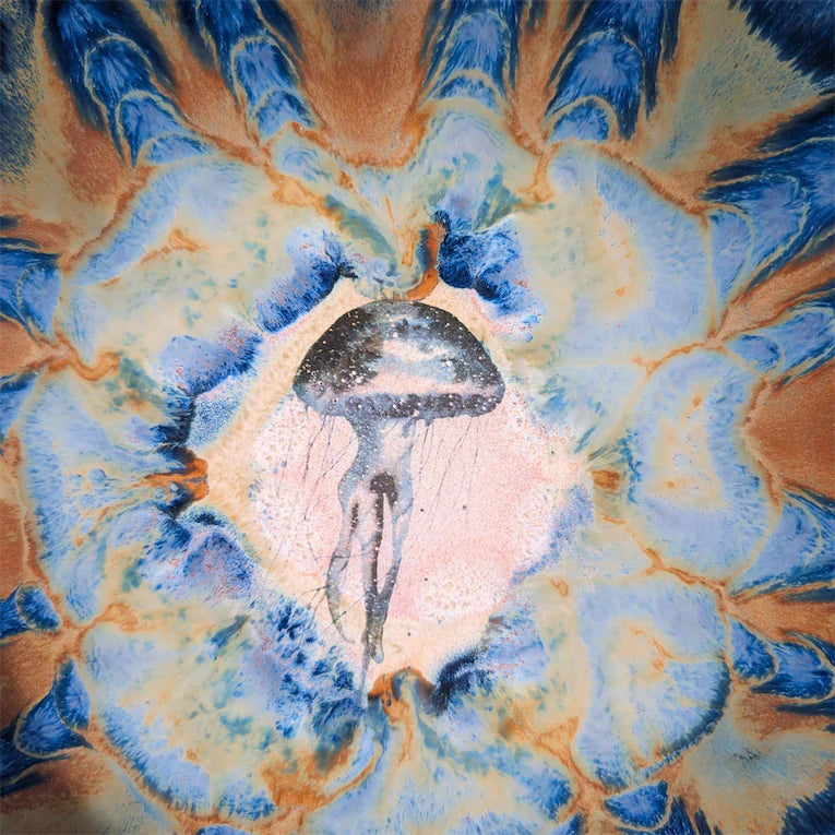 Jellyfish Dinner Plate, 10.5 inch
