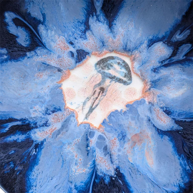 Jellyfish, Snack Plate, 6 inch