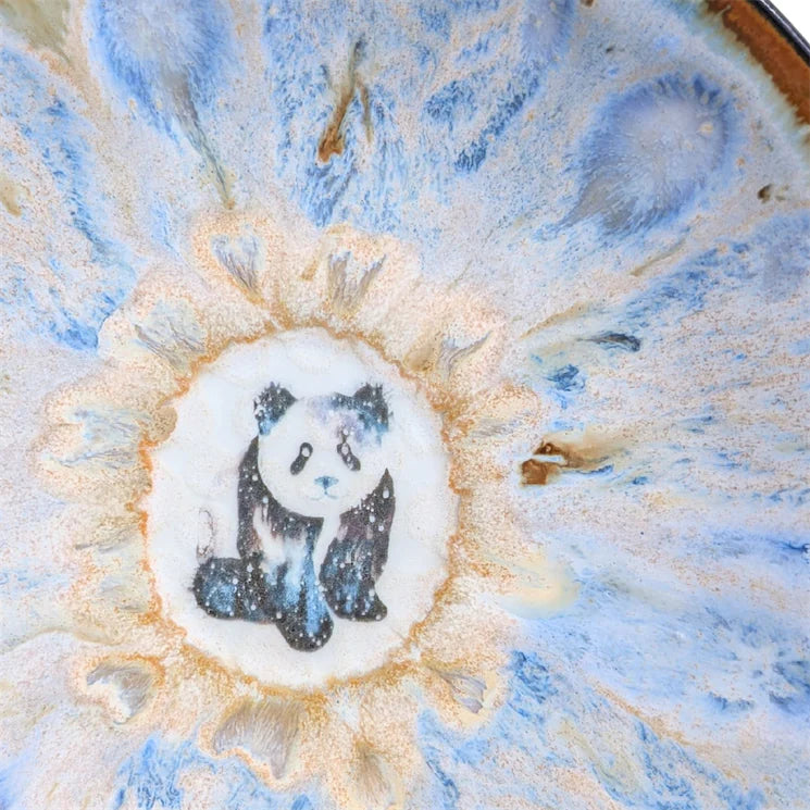 Panda Bear, Snack Plate, 6 inch