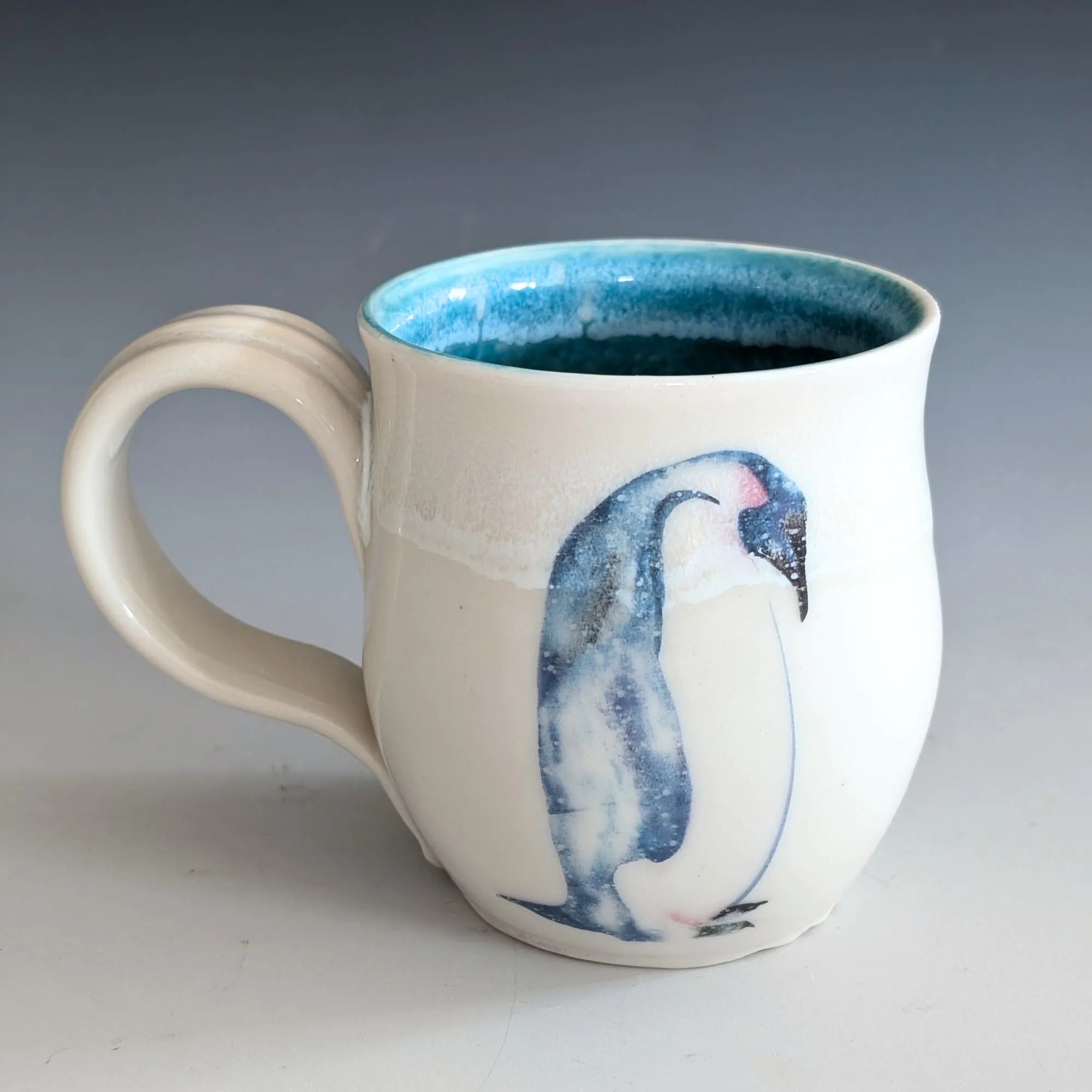 Porcelain Mug - Penguin (Watercolor)
