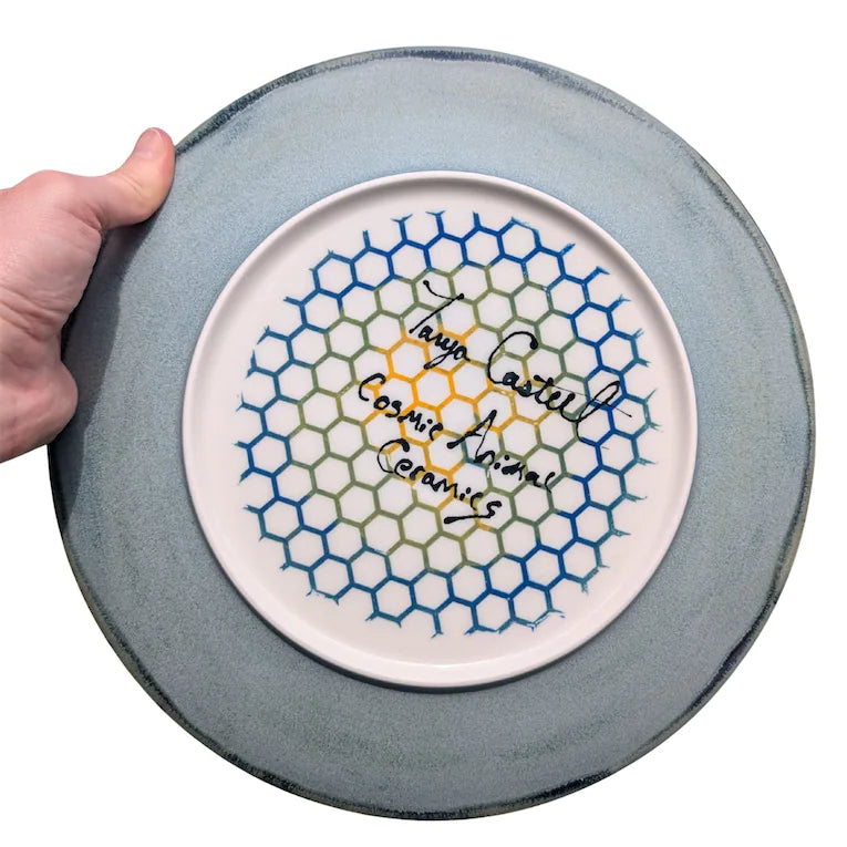 Polar Bear Dinner Plate, 10.5 inch