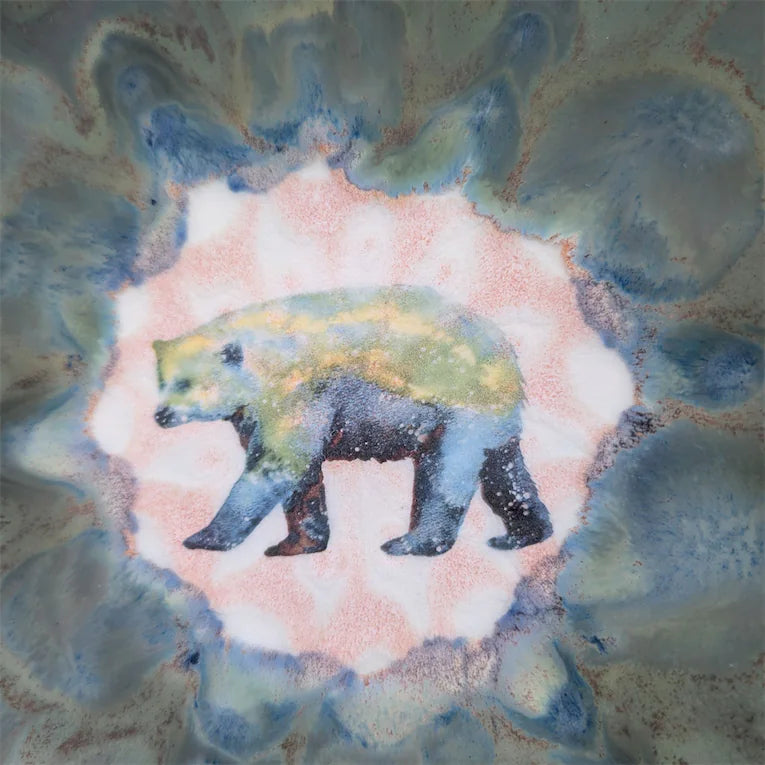 Polar Bear Dinner Plate, 10.5 inch