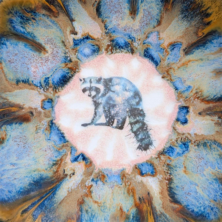 Raccoon, Snack Plate, 6 inch