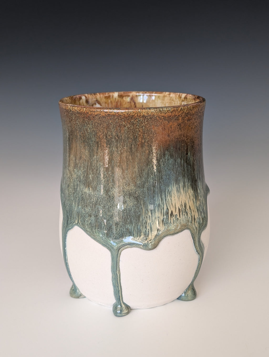 20oz Porcelain cup -  Polar Bear (Watercolor)