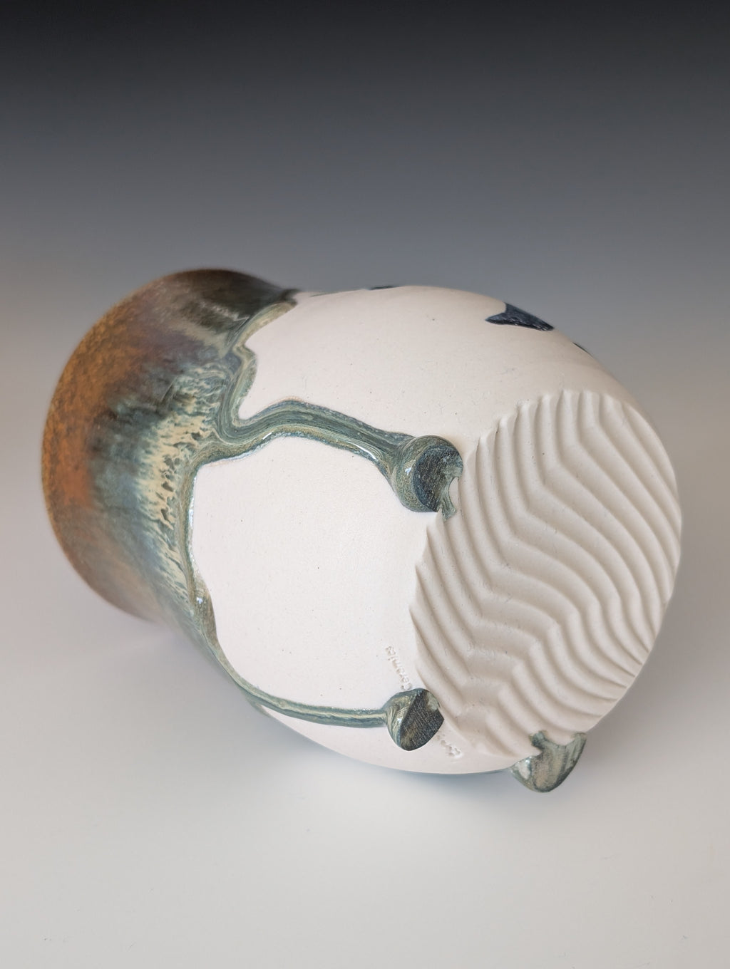 20oz Porcelain cup -  Polar Bear (Watercolor)