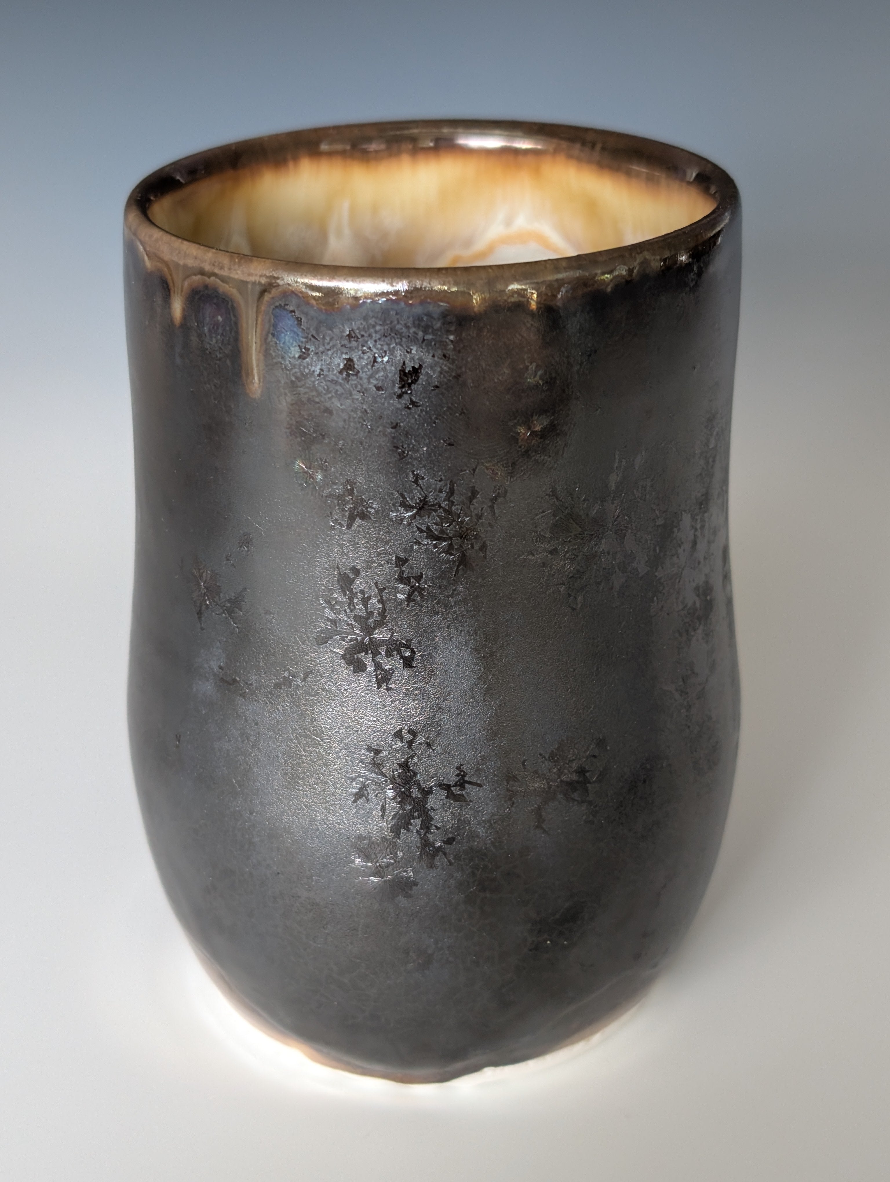 20oz Porcelain cup -  Hummingbird (Watercolor)