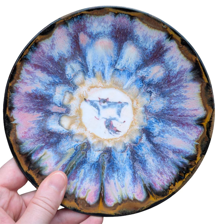 Sugar Glider, Snack Plate, 6 inch