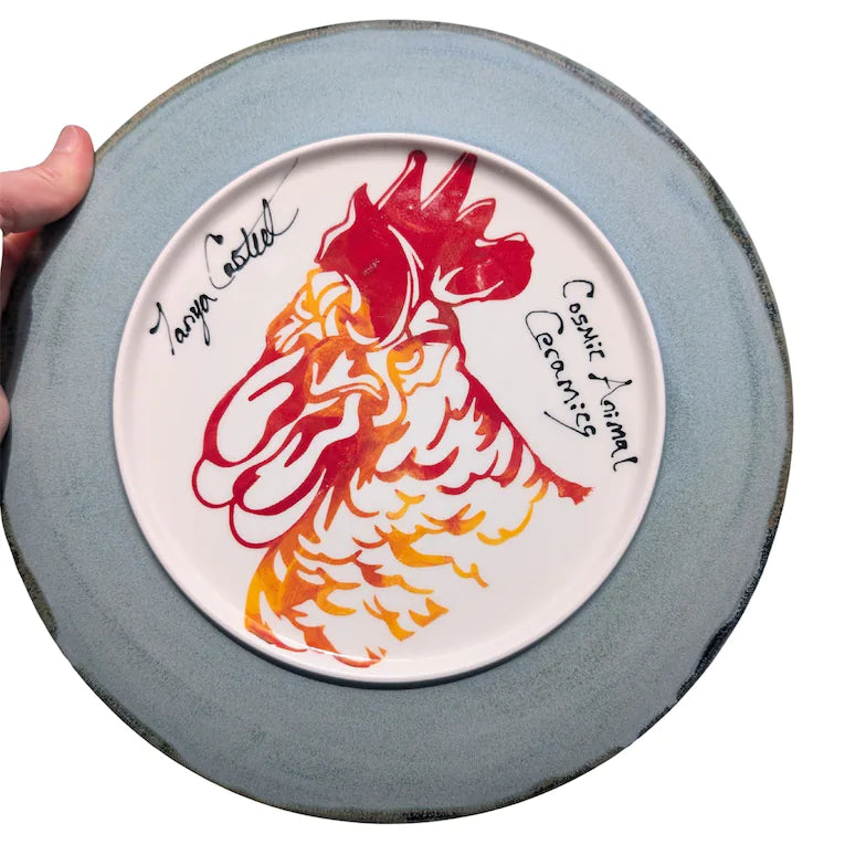 Tawny Owl Dinner Plate, 10.5 inch
