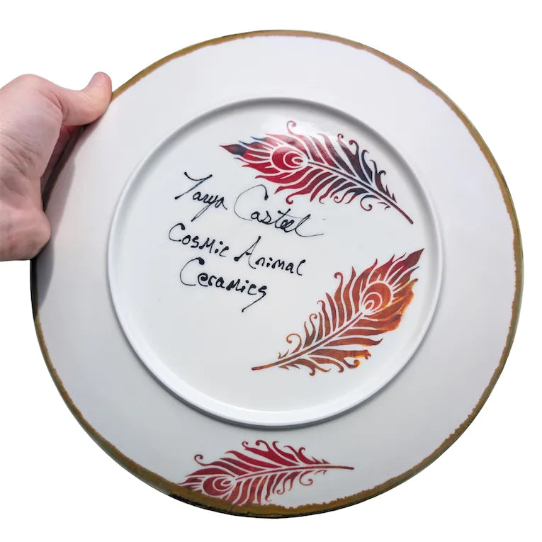 Wolf Dinner Plate, 10.5 inch